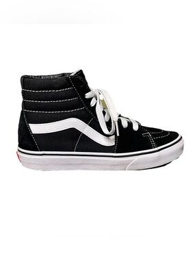 Vans Sk8-Hi Skate Black Suede/Canvas Shoes Women's Size 7.5